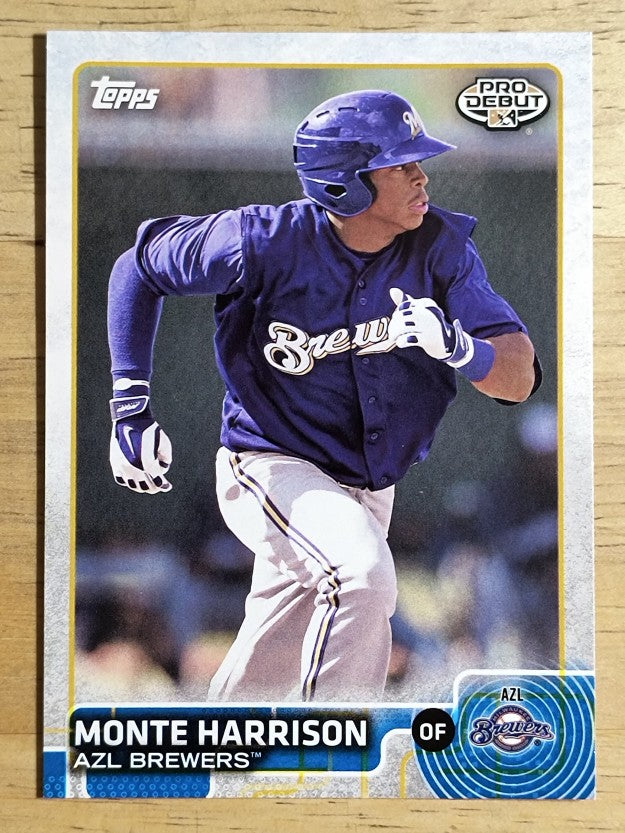 2015 Topps Pro Debut #113 Monte Harrison