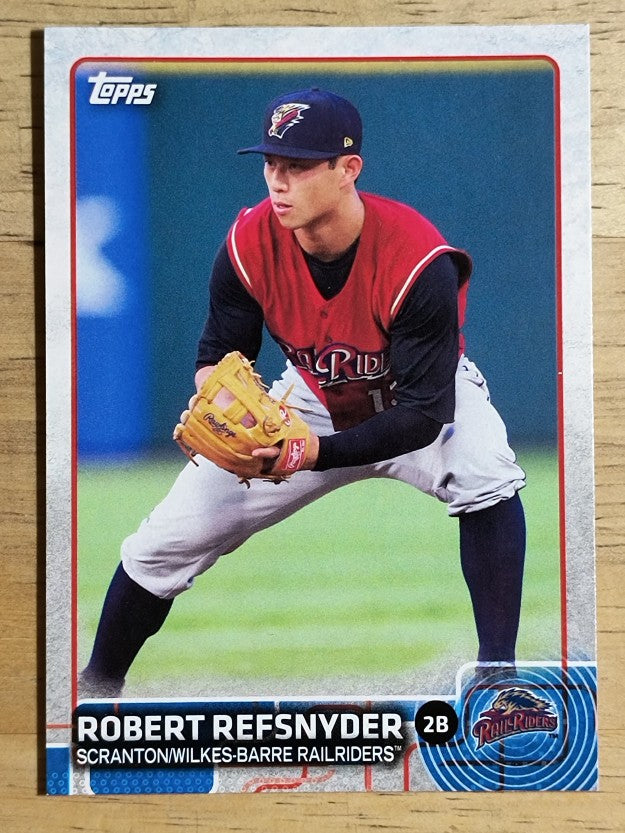 2015 Topps Pro Debut #117 Robert Refsnyder