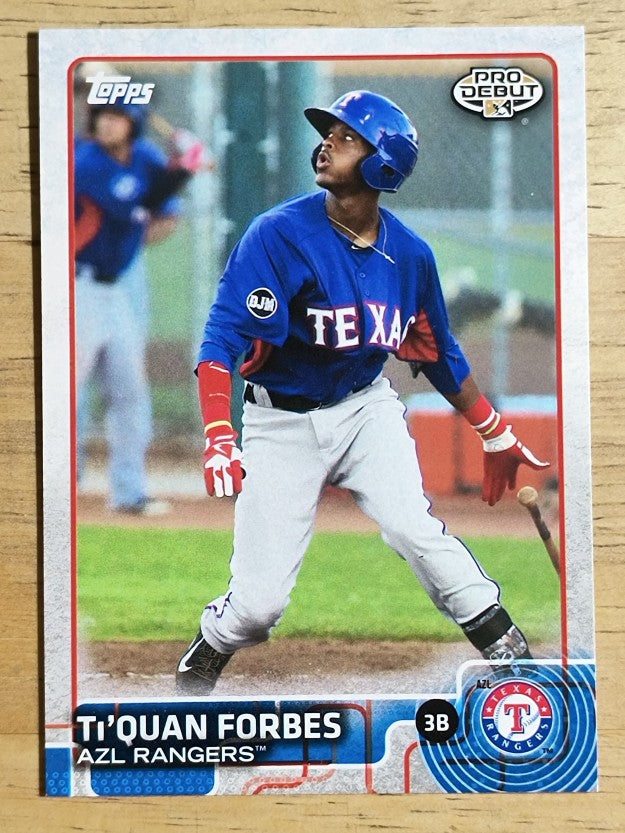 2015 Topps Pro Debut #118 Ti'Quan Forbes