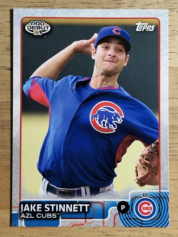 2015 Topps Pro Debut #139 Jake Stinnett