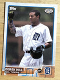 2015 Topps Pro Debut #141 Derek Hill