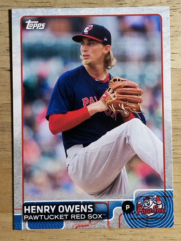 2015 Topps Pro Debut #143 Henry Owens