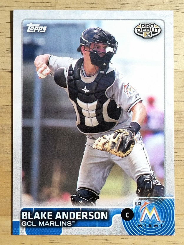 2015 Topps Pro Debut #144 Blake Anderson