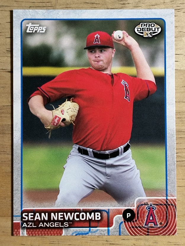 2015 Topps Pro Debut #171 Sean Newcomb