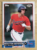 2015 Topps Pro Debut #180 Braxton Davidson