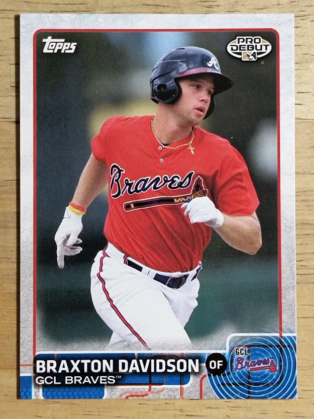 2015 Topps Pro Debut #180 Braxton Davidson