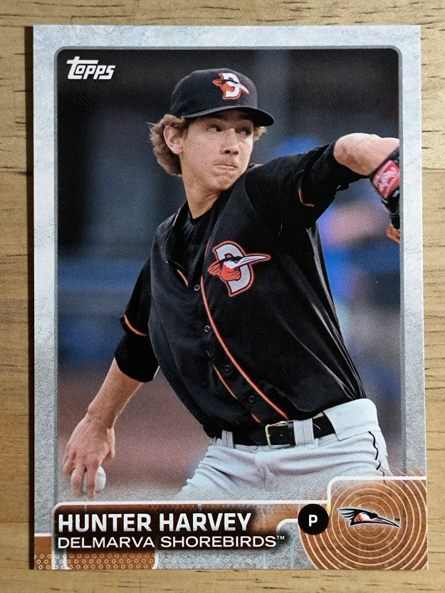 2015 Topps Pro Debut #197 Hunter Harvey