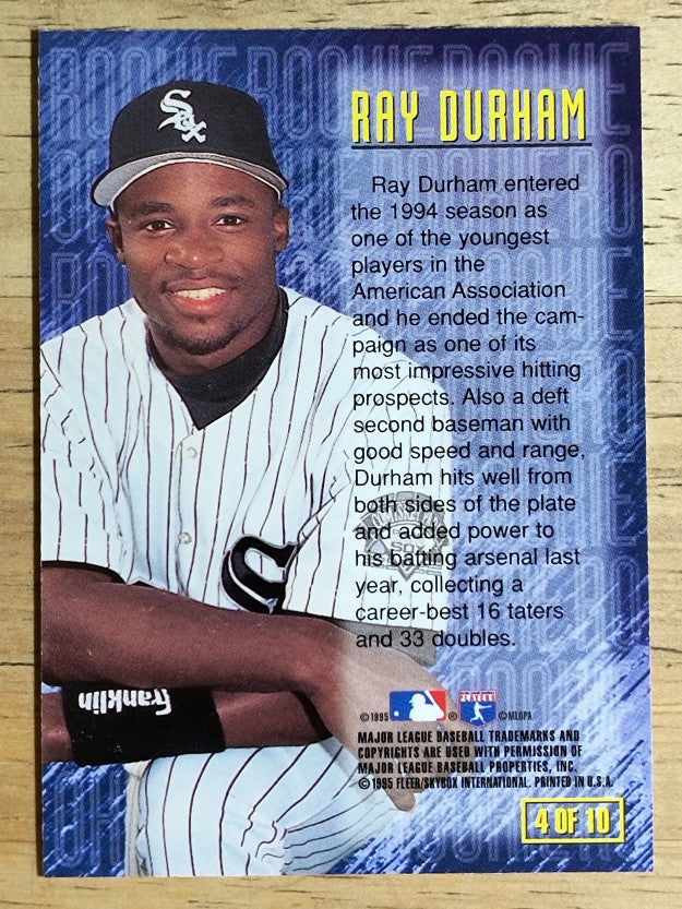 1995 Emotion Rookies #4 Ray Durham