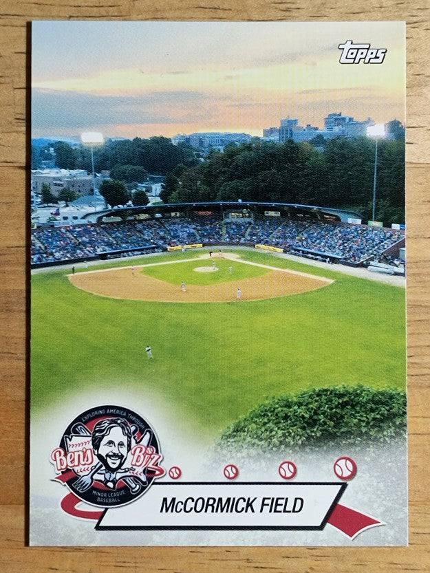 2019 Topps Pro Debut Ben's Biz #BBBMF McCormick Field