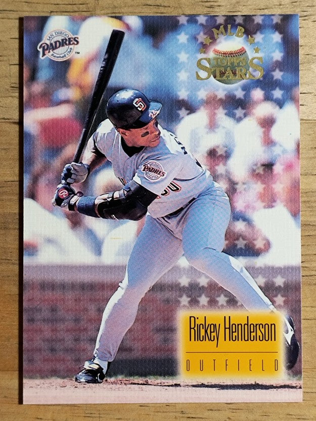1997 Topps Stars #74 Rickey Henderson