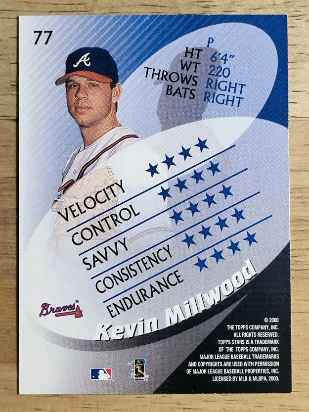 2000 Topps Stars #77 Kevin Millwood