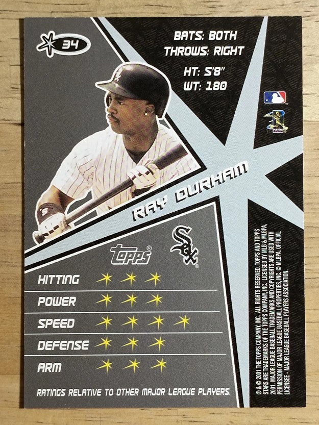 2001 Topps Stars #34 Ray Durham