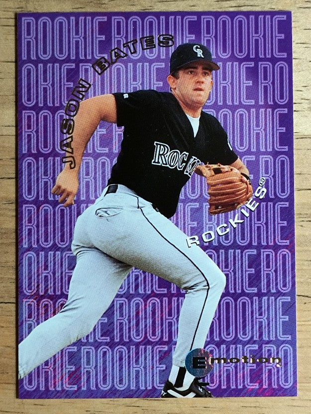 1995 Emotion Rookies #2 Jason Bates