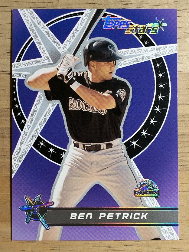 2001 Topps Stars #159 Ben Petrick