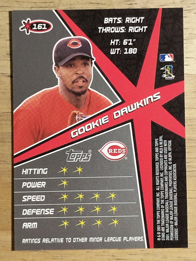 2001 Topps Stars #161 Gookie Dawkins