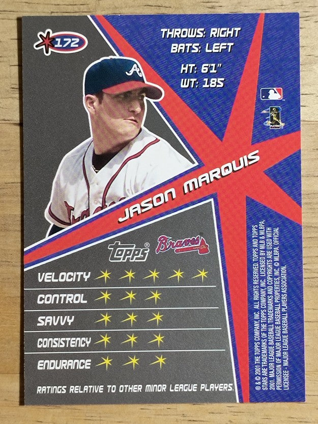 2001 Topps Stars #172 Jason Marquis