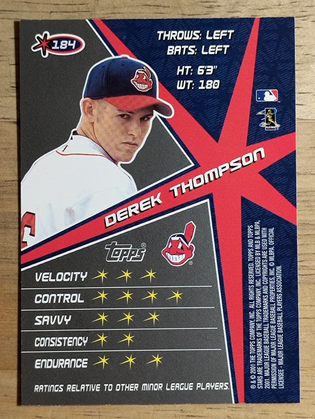 2001 Topps Stars #184 Derek Thompson