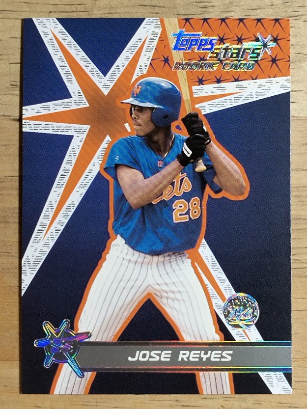 2001 Topps Stars #196 Jose Reyes RC (NM)
