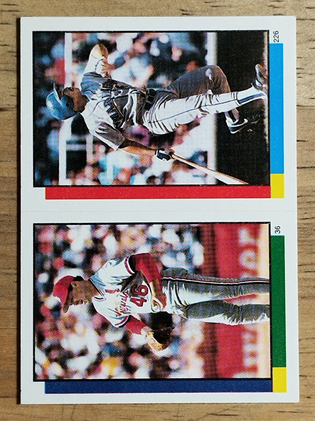 1990 Topps Sticker Backs #16 Von Hayes