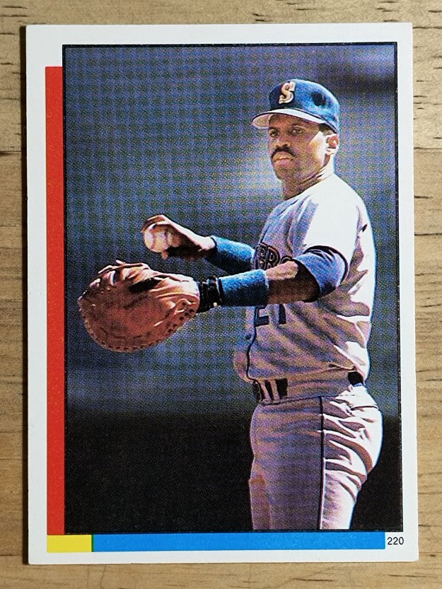 1990 Topps Stickers #220 Alvin Davis