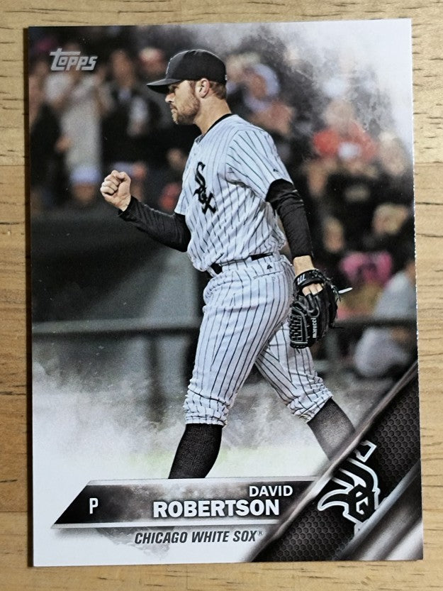 2016 White Sox Topps #CHW9 David Robertson