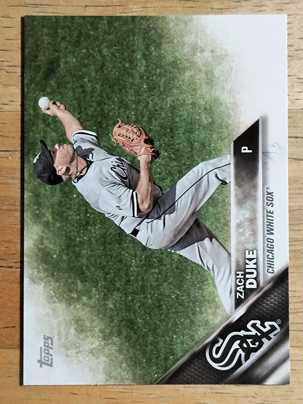 2016 White Sox Topps #CHW14 Zach Duke