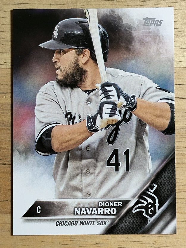 2016 White Sox Topps #CHW15 Dioner Navarro
