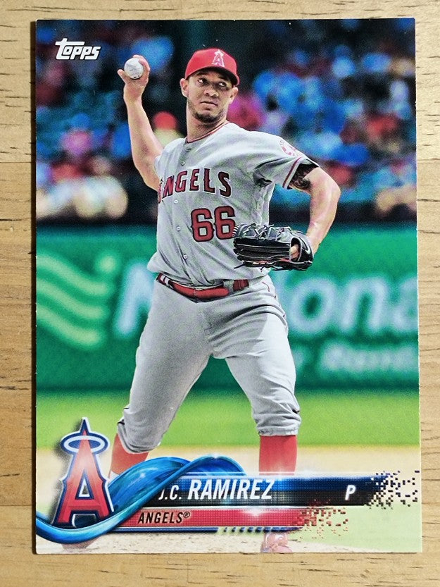 2018 Angels Topps #A4 J.C. Ramirez