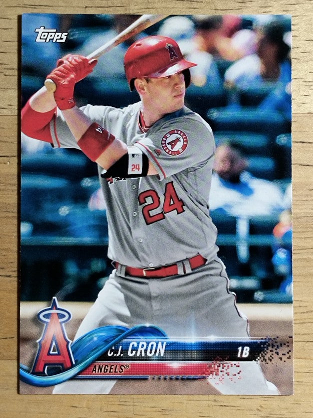2018 Angels Topps #A9 C.J. Cron