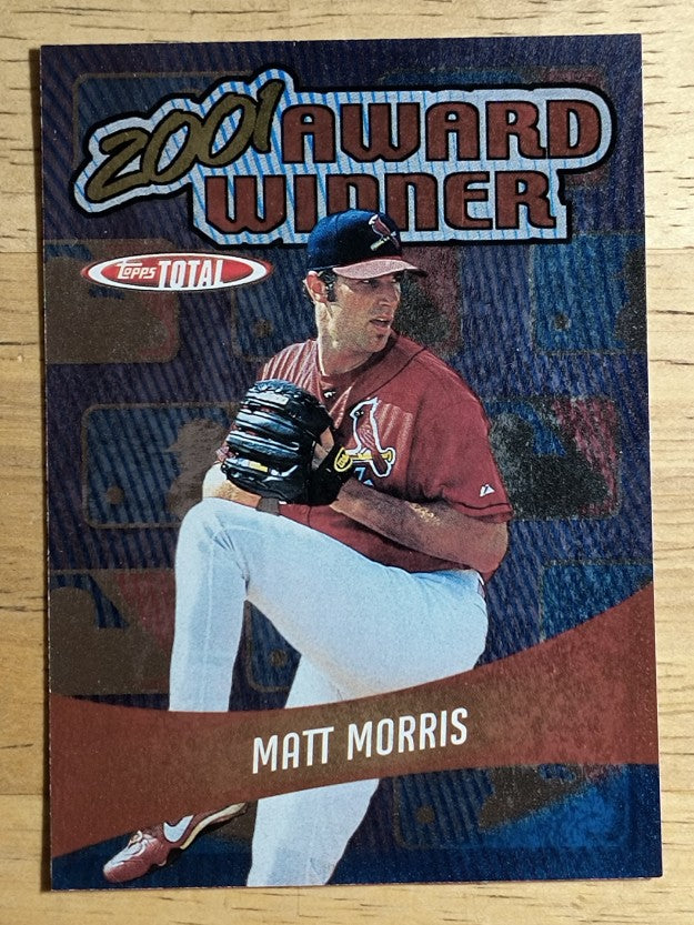 2002 Topps Total Award Winners #AW25 Matt Morris
