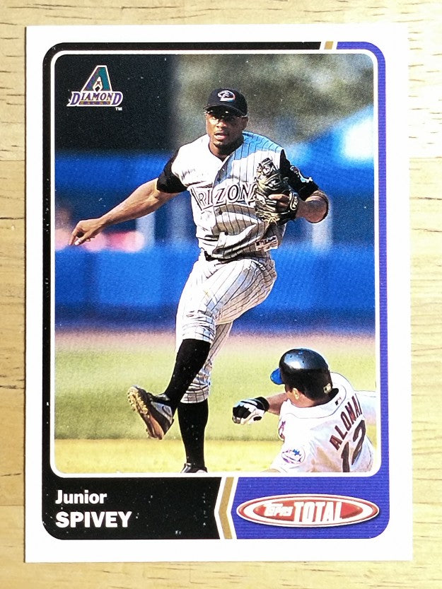 2003 Topps Total #505 Junior Spivey
