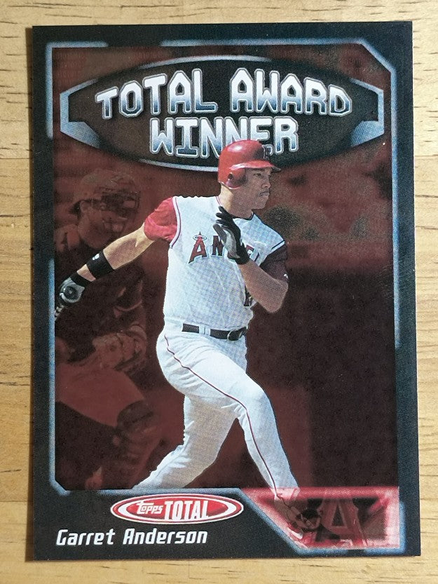 2004 Topps Total Award Winners #AW16 Garret Anderson SS