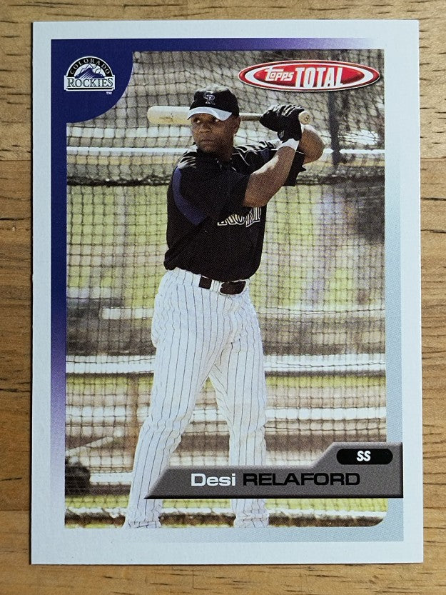 2005 Topps Total #137 Desi Relaford