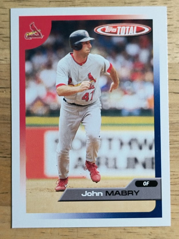 2005 Topps Total #303 John Mabry