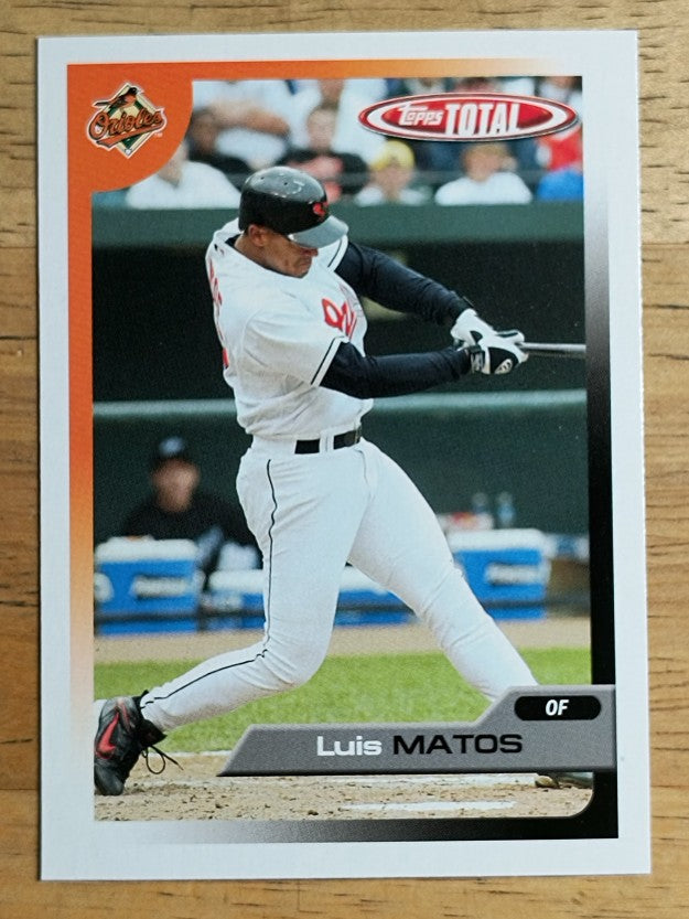 2005 Topps Total #454 Luis Matos
