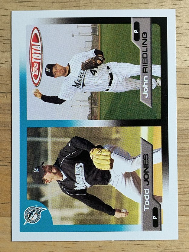 2005 Topps Total #660 Todd Jones/John Riedling