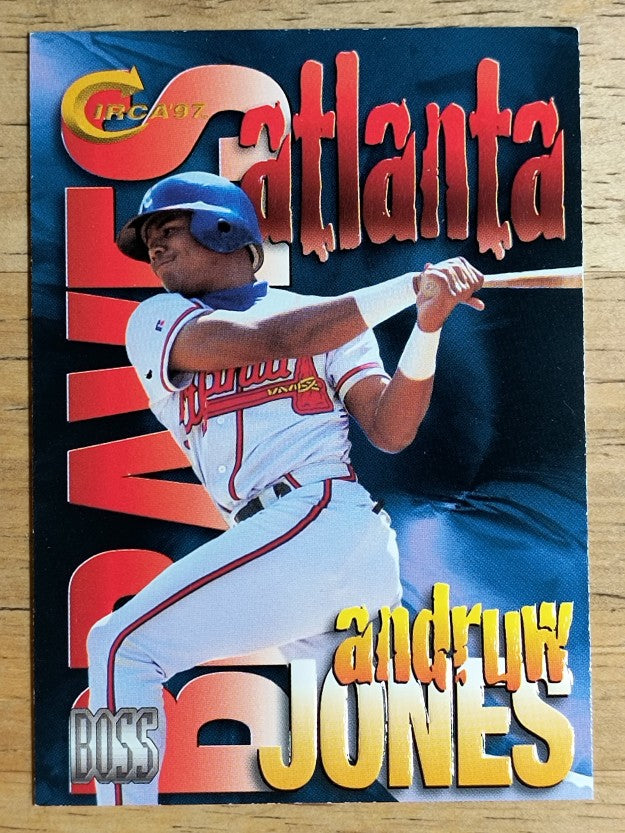 1997 Circa Boss #9 Andruw Jones
