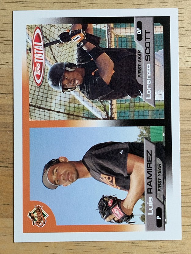 2005 Topps Total #729 Luis Ramirez RC/Lorenzo Scott RC