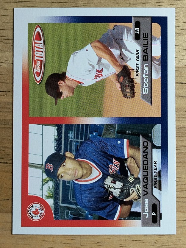 2005 Topps Total #733 Jose Vaquedano RC/Stefan Bailie RC