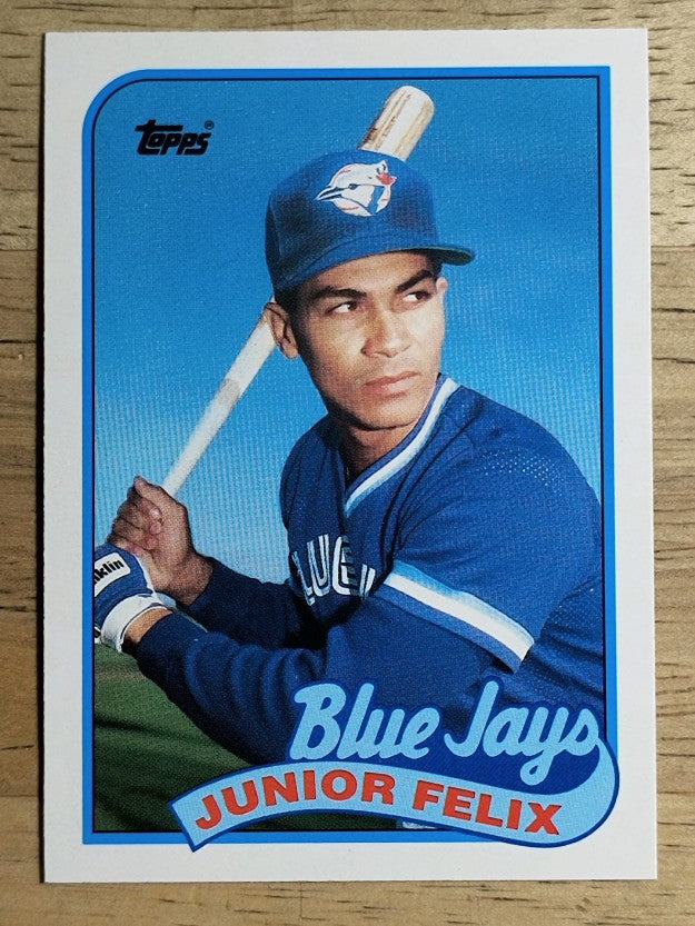 1989 Topps Traded #32T Junior Felix RC