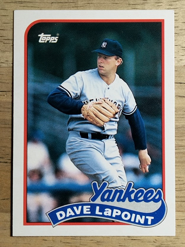1989 Topps Traded #67T Dave LaPoint