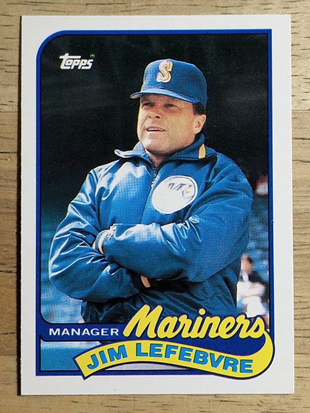 1989 Topps Traded #70T Jim Lefebvre MG