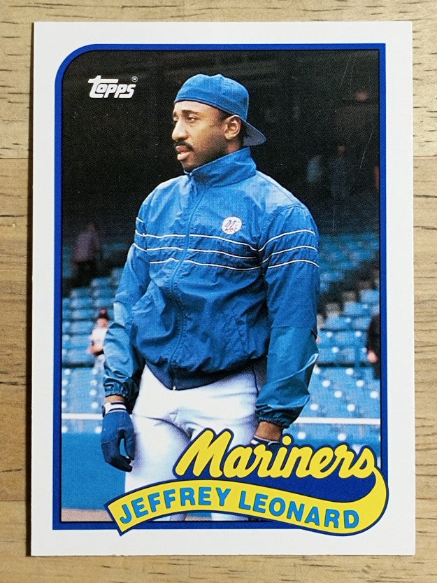 1989 Topps Traded #72T Jeffrey Leonard