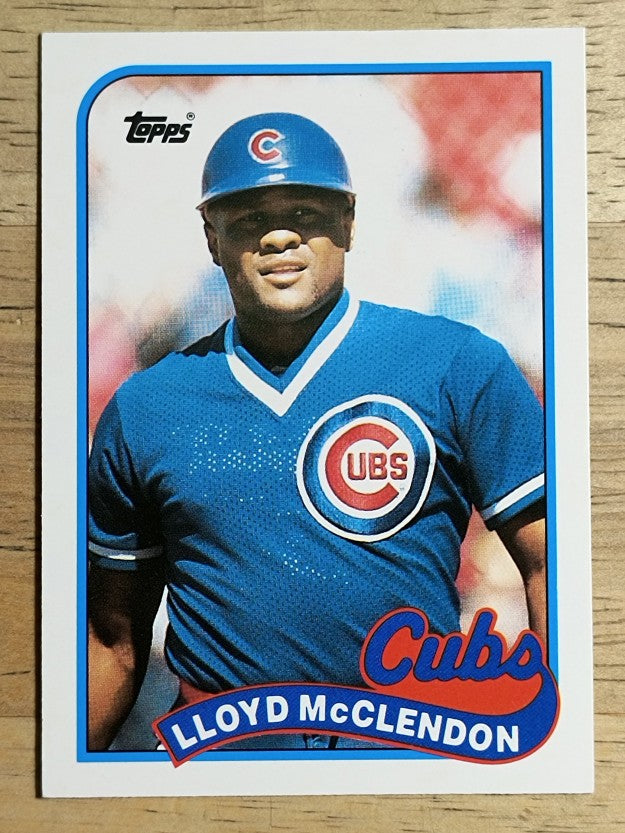 1989 Topps Traded #76T Lloyd McClendon