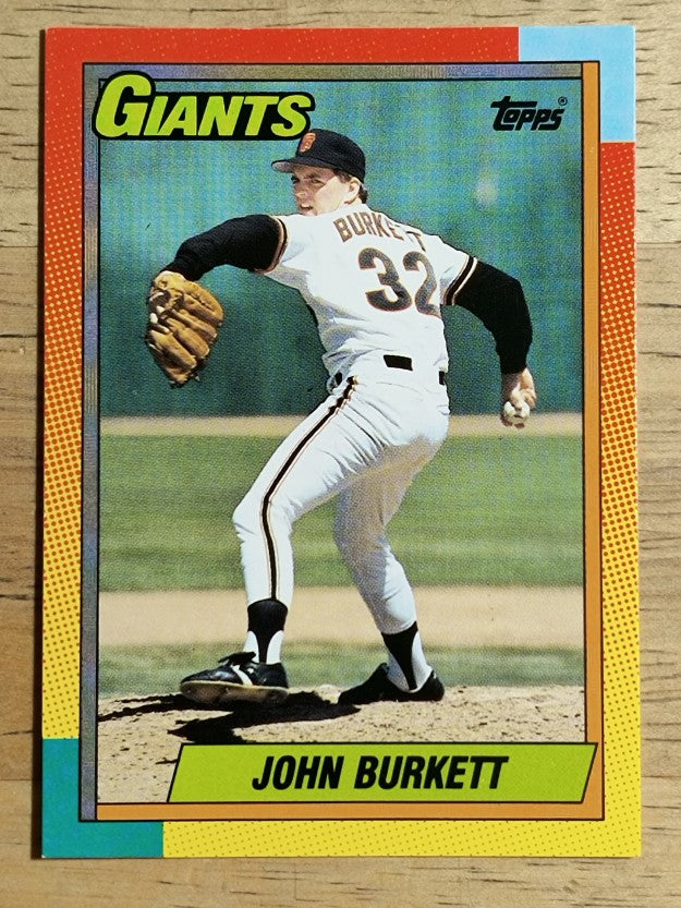1990 Topps Traded #16T John Burkett