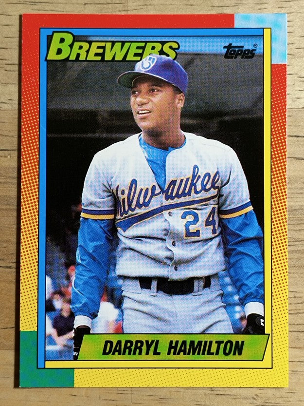 1990 Topps Traded #35T Darryl Hamilton