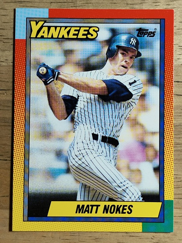 1990 Topps Traded #81T Matt Nokes