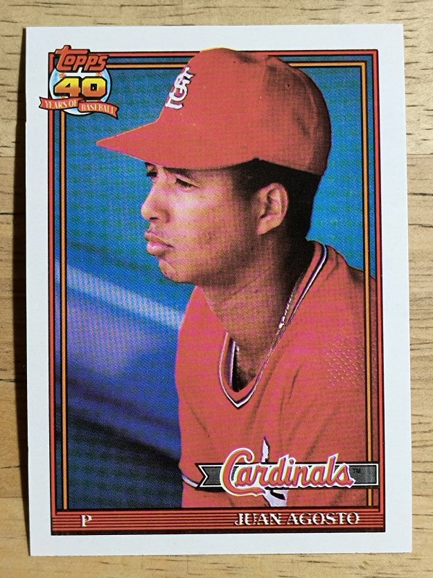 1991 Topps Traded #1T Juan Agosto