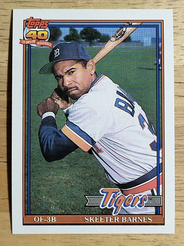 1991 Topps Traded #5T Skeeter Barnes
