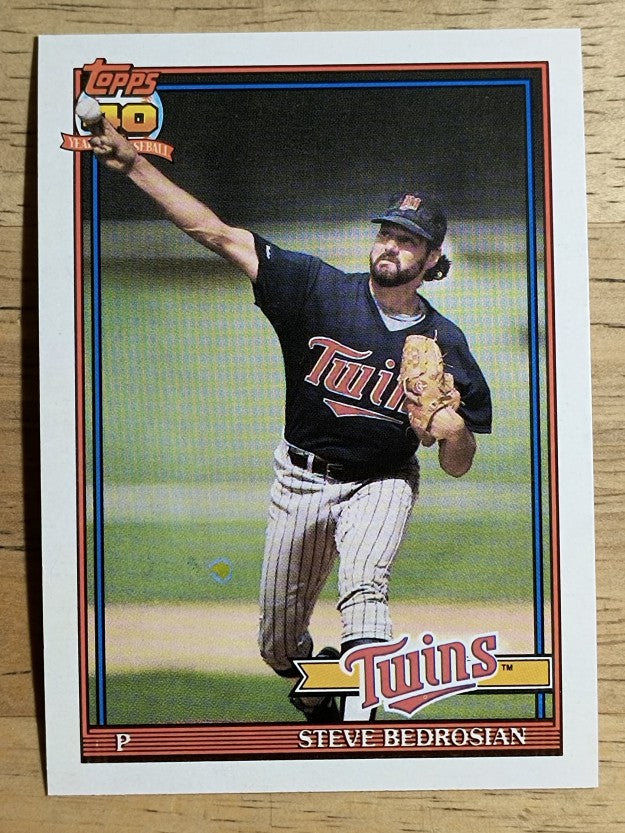 1991 Topps Traded #6T Steve Bedrosian